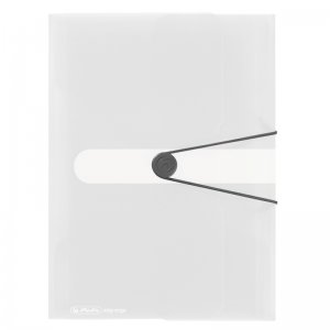 Mapa Pp A4 30mm Eotg Inchidere Buton Cu Elastic, Transparent