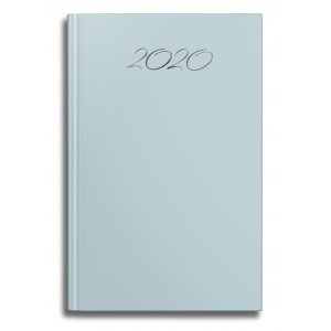 Agenda Datata Ro A5 352 Pagini, Coperta Buretata, Culoare Albastru Pastel, 2020