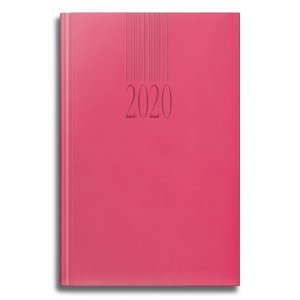 Agenda Datata Tucson Ro A5, 352 Pagini, Coperta Buretata, Culoare Fuchsia, 2020