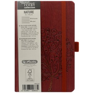 Bloc Notes Ivory Nature 9 X 14 Cm 192 Pagini Dictando Coperta Pu Rosu Motiv Tree Bloc Notes Ivory Nature 9 X 14 Cm 192 Pagini Dictando Coperta Pu Rosu Motiv Tree