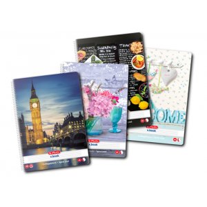 Caiet A4 100 File Cu Spirala Dictando Motiv Enjoy Life - Economic Caiet A4 100 File Cu Spirala Dictando Motiv Enjoy Life - Economic