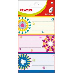 Etichete Scolare Flori Set 9 Etichete Scolare Flori Set 9