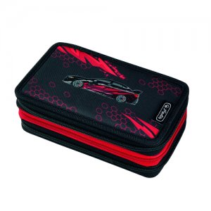 Penar Echipat 3 Compartimente 31 Piese Dimensiune 19x11,5x7cm, Motiv Driven Penar Echipat 3 Compartimente 31 Piese Dimensiune 19x11,5x7cm, Motiv Driven