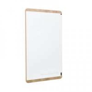 Skinwhiteboard Magnetic Lacuit Cu Suport Din Lemn, Gama Natural, Dimensiune 75x115cm