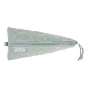 Necessaire Cocoon Piele Sintetica Motiv Geometric Mint