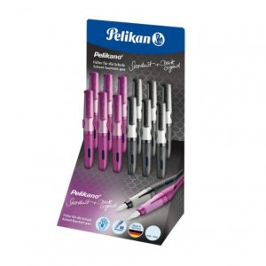 Stilou Pelikano Stardust/dark Legend, Penita M, Display 12 Buc Stilou Pelikano Stardust/dark Legend, Penita M, Display 12 Buc