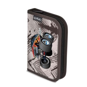 Penar Echipat 26 Piese Cu O Clapa Motiv Monster Truck Penar Echipat 26 Piese Cu O Clapa Motiv Monster Truck