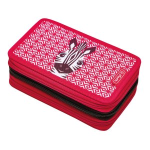 Penar Echipat 31 Piese 3 Fermoare Motiv Cute Animals Zebra Penar Echipat 31 Piese 3 Fermoare Motiv Cute Animals Zebra