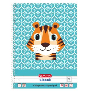 Caiet A4 80f Spirala Dictando Cute Animals Motiv Tiger Caiet A4 80f Spirala Dictando Cute Animals Motiv Tiger