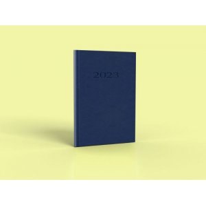 Agenda Datata A4 128 Pagini Culoare Albastru 2023