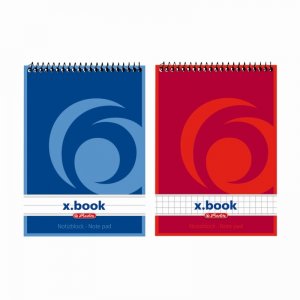 Bloc Notes A6 50f Spirala Patratele X.book Bloc Notes A6 50f Spirala Patratele X.book