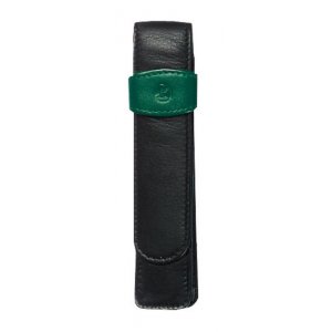 Etui De Piele Tg12 1 Instrument,negru/verde Etui De Piele Tg12 1 Instrument,negru/verde