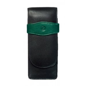 Etui De Piele Tg32 3 Instrumente,negru/verde Etui De Piele Tg32 3 Instrumente,negru/verde