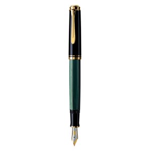 Stilou Souveran M400 M,penita Aur 14k,accesorii Placate Cu Aur, Corp Negru-verde Stilou Souveran M400 M,penita Aur 14k,accesorii Placate Cu Aur, Corp Negru-verde