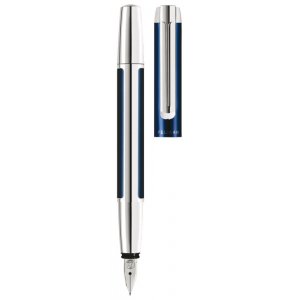 Stilou Pura P40 M Cu Patron,,penita Din Otel Inoxidabil Accesorii Din Otel Inoxidabil,corp Aluminiu/albastru Stilou Pura P40 M Cu Patron,,penita Din Otel Inoxidabil Accesorii Din Otel Inoxidabil,corp Aluminiu/albastru
