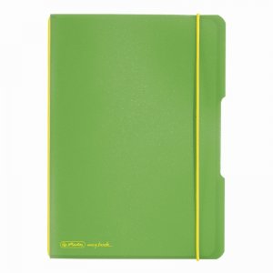 Caiet My.book Flex A5 40f Patratele Verde Deschis Transparent Cu Logo Negru Caiet My.book Flex A5 40f Patratele Verde Deschis Transparent Cu Logo Negru