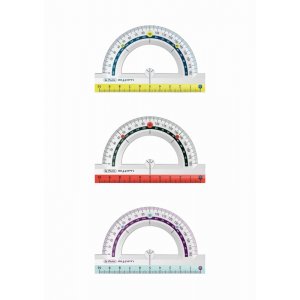 Raportor Plastic 10cm My.pen 3 Combinatii De Culori