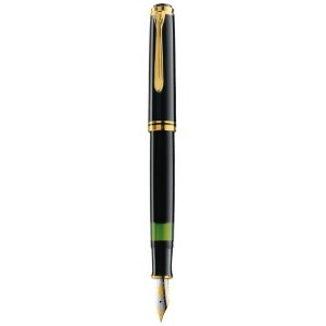 Stilou Souveran M800 B,penita Aur 18k,accesorii Placate Cu Aur,corp Negru Stilou Souveran M800 B,penita Aur 18k,accesorii Placate Cu Aur,corp Negru