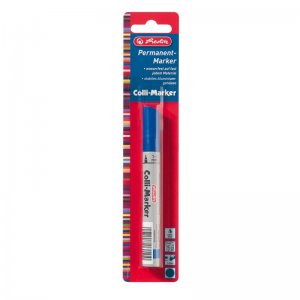 Marker Colli 1-4mm Reincarcabil Albastru/blister Marker Colli 1-4mm Reincarcabil Albastru/blister