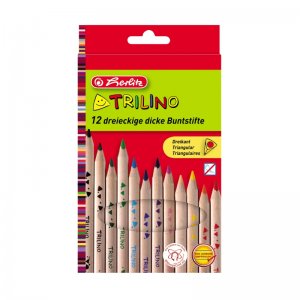 Creioane Color Triunghiular Trilino 1/1 Set 12 Creioane Color Triunghiular Trilino 1/1 Set 12