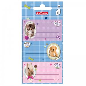 Etichete Scolare Pretty Pets Pisica/caine/cal Set 9 Etichete Scolare Pretty Pets Pisica/caine/cal Set 9