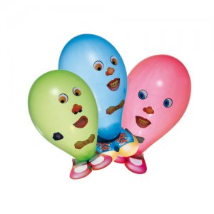 Baloane Funny Face Set 6 Bucati Baloane Funny Face Set 6 Bucati