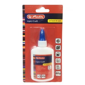Lipici Craft 60g Herlitz, Prezentare Pe Blister