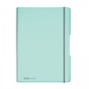 Caiet My.book Flex A4 2x40f 80gr Dictando+patratele, Turcoaz Transparent Cu Logo Alb Caiet My.book Flex A4 2x40f 80gr Dictando+patratele, Turcoaz Transparent Cu Logo Alb
