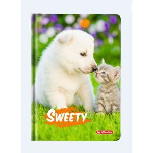 Agenda A6 Nedatata Sweety 352 File Motiv Puppy And Kitten Agenda A6 Nedatata Sweety 352 File Motiv Puppy And Kitten