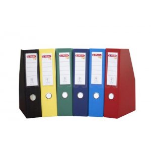 Suport Dosar Exterior Pp, Pliabil, Cu Buzunar Pentru Eticheta, Rosu