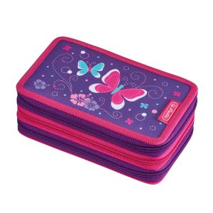 Penar Echipat 3 Compartimente 31 Piese Motiv Butterfly Penar Echipat 3 Compartimente 31 Piese Motiv Butterfly