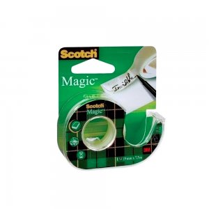 Banda adeziva Scotch Magic, 19 mm x 7.5 m, cu dispenser Banda adeziva Scotch Magic, 19 mm x 7.5 m, cu dispenser