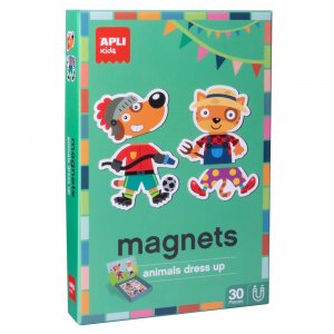 Joc magnetic, Apli, Dress Up, 30 magneti/set Joc magnetic, Apli, Dress Up, 30 magneti/set
