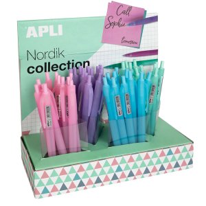 Display pixuri gel Apli Nordik, 48 bucati/set Display pixuri gel Apli Nordik, 48 bucati/set