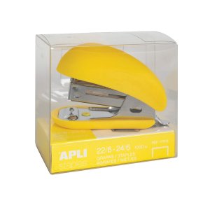 Mini capsator Apli Fluor Collection, 24/6, 63 cm, galben Mini capsator Apli Fluor Collection, 24/6, 63 cm, galben