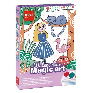 Joc creativ de pictura Magic Art, APLI, 6 acuarele, 1 pensula Joc creativ de pictura Magic Art, APLI, 6 acuarele, 1 pensula