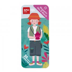 Set tematic Apli, 35 magneti, tema tropic