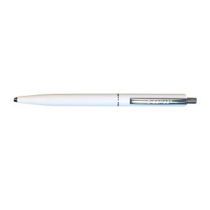 Pix cu mecanism A-series, corp plastic alb, scriere albastra, varf 0.8 mm Pix cu mecanism A-series, corp plastic alb, scriere albastra, varf 0.8 mm