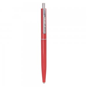 Pix cu mecanism A-series, rosu, scriere albastru Pix cu mecanism A-series, rosu, scriere albastru