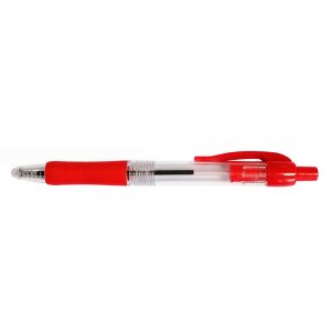 Pix cu gel cu mecanism WB, grip, 0.7 mm, rosu Pix cu gel cu mecanism WB, grip, 0.7 mm, rosu