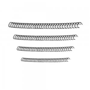 Spire metalice indosariere Fellowes, 8 mm, 100 bucati/cutie Spire metalice indosariere Fellowes, 8 mm, 100 bucati/cutie