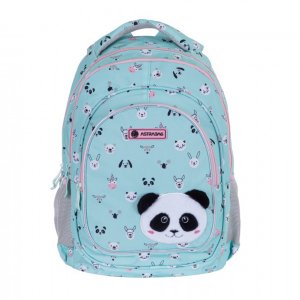 Ghiozdan scolar Astra AB330, 3 compartimente, colectia Panda Ghiozdan scolar Astra AB330, 3 compartimente, colectia Panda