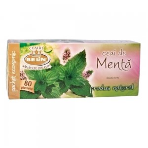 Ceai Belin, menta, 20 plicuri/cutie