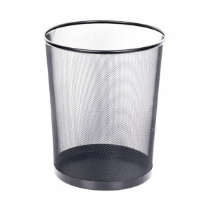 Cos metalic pentru birou, Memoris-Precious, 15 l, negru Cos metalic pentru birou, Memoris-Precious, 15 l, negru