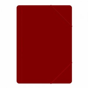 Mapa din plastic cu elastic, Memoris Precious, rosu