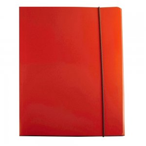 Mapa documente Ecomax, inchidere cu elastic, carton plastifiat, rosu Mapa documente Ecomax, inchidere cu elastic, carton plastifiat, rosu