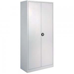 Dulap metalic Ceha, gri, 92x42x195 cm, 2 usi batante si 4 polite Dulap metalic Ceha, gri, 92x42x195 cm, 2 usi batante si 4 polite