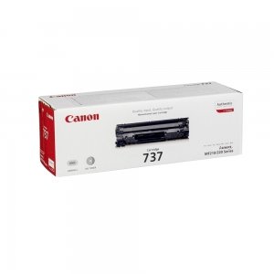 Toner original Canon CRG-737, 2400 pagini, negru