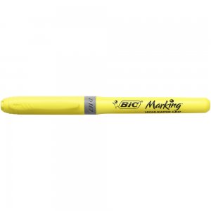 Evidentiator Bic Brite Liner Grip, diverse culori pastel