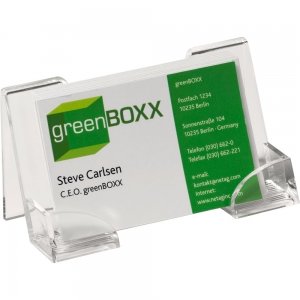 Suport pentru carti de vizita Durable, 50 carti de vizita Suport pentru carti de vizita Durable, 50 carti de vizita